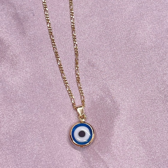 Jewelry - 18k Gold Filled Evil Eye 🧿 Necklace Available in 18” or 20” Long ✨